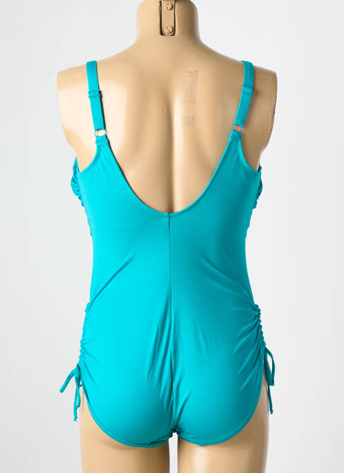 Costum de baie dintr-o singură piesă albastru FANTASIE femeie