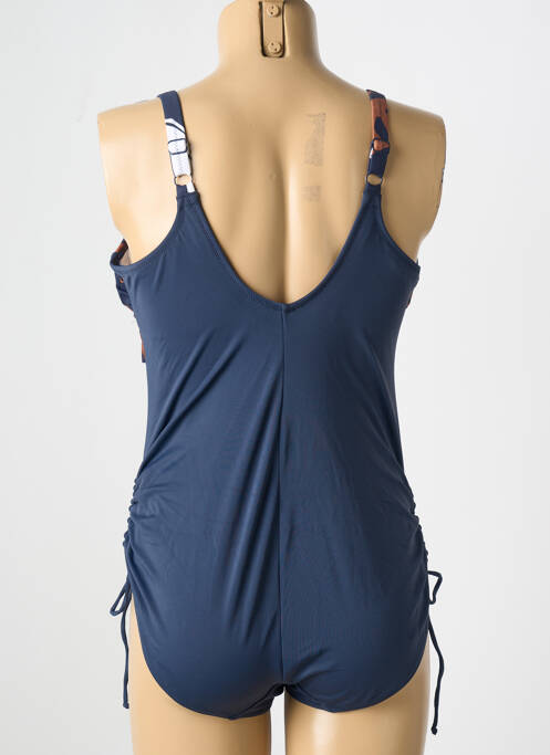 Costum de baie dintr-o singură piesă albastru FANTASIE femeie