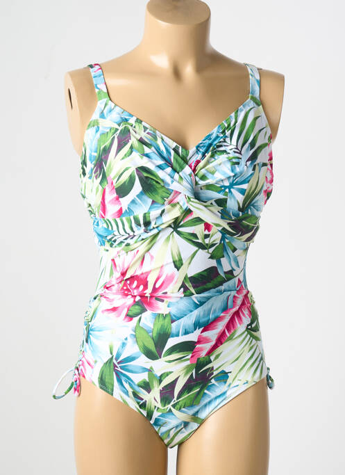 Costum de baie dintr-o singură piesă alb FANTASIE femeie