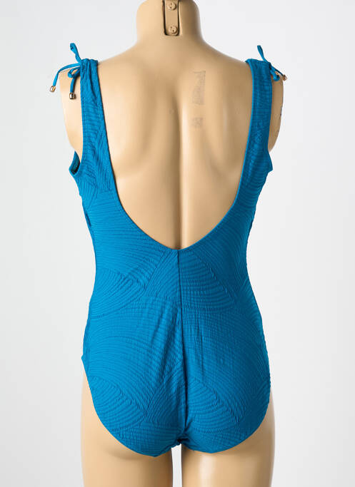 Costum de baie dintr-o singură piesă albastru FANTASIE femeie