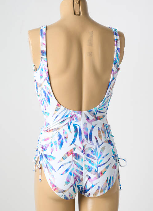 Costum de baie dintr-o singură piesă alb FANTASIE femeie