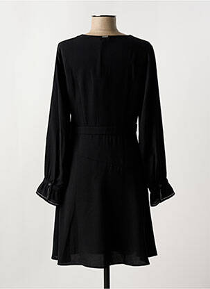 Rochie scurtă croială fluidă mâneci lungi negru LIU  JO femeie