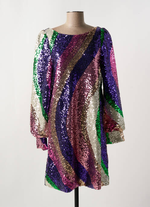 Rochie midi violet FABIENNE CHAPOT femeie