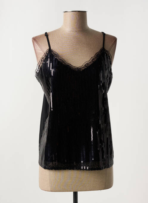 Top negru CREAM femeie