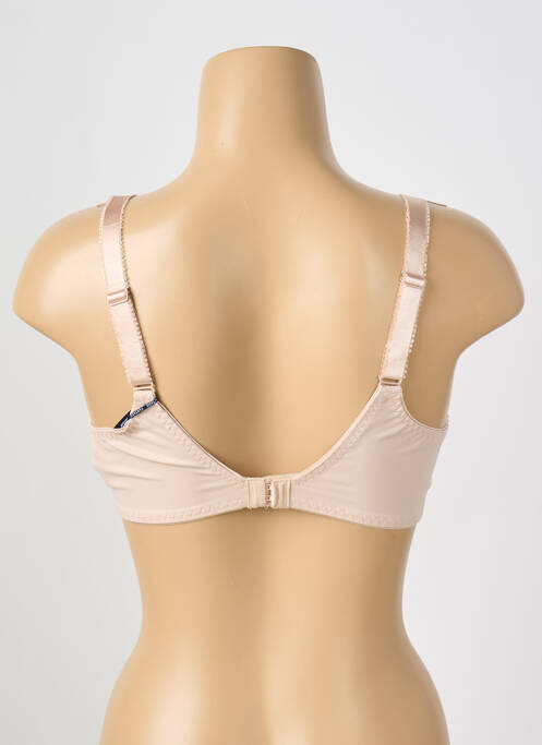 Sutien efect material satinat sutien cupe întregi cu decolteu înalt piele FANTASIE femme