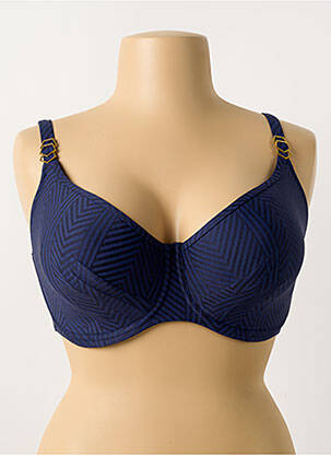 Sutien de costum de baie albastru FANTASIE femeie