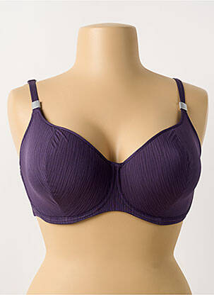 Sutien sutien cupe întregi cu decolteu înalt sutien cupe întregi cu decolteu înalt violet FANTASIE femeie