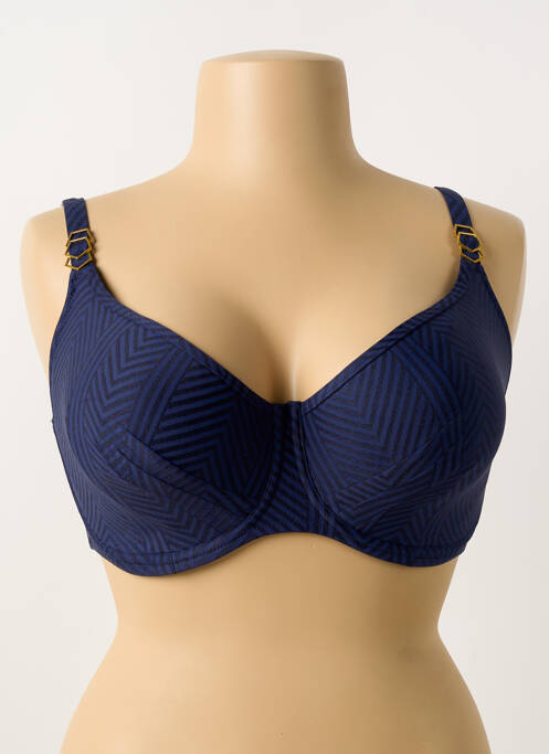 Sutien de costum de baie albastru FANTASIE femeie