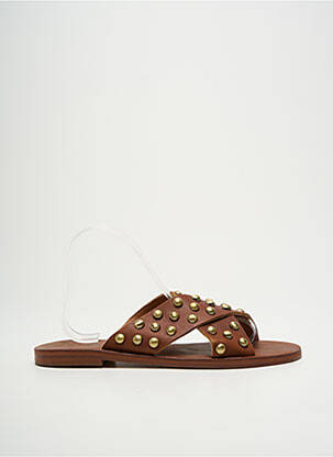 Mulete/Saboți maro VIRGINIE DARLING femeie