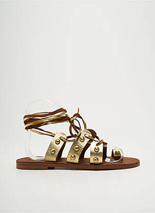 Șlapi auriu VIRGINIE DARLING femeie