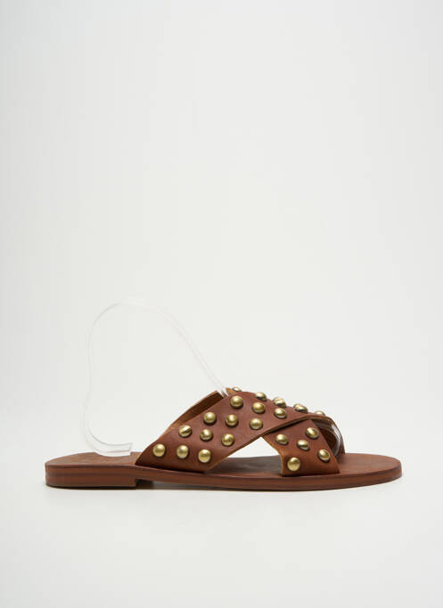 Mulete/Saboți maro VIRGINIE DARLING femeie