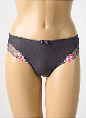 Tanga elasticitate gri FANTASIE femeie