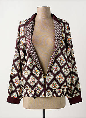 Geacă efect material satinat roșu SCOTCH & SODA femeie