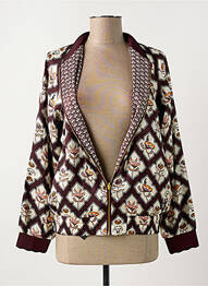 Geacă efect material satinat roșu SCOTCH & SODA femme