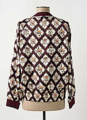 Geacă efect material satinat roșu SCOTCH & SODA femeie