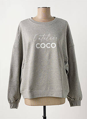 Hanorac gri MADEMOISELLE FANI femeie