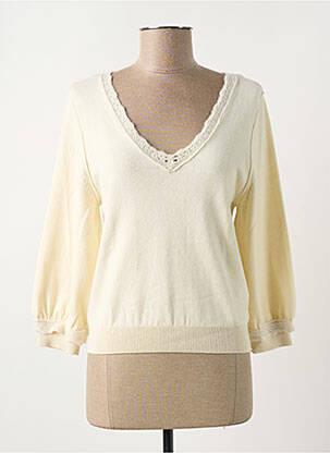 Pulover bej YAYA femeie