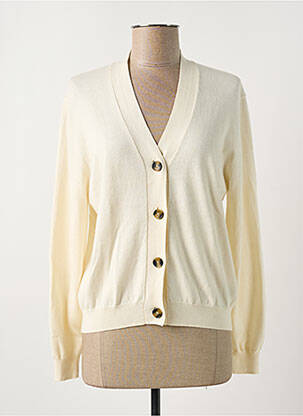 Vestă cu mâneci lungi bej JARDIN PRIVÉ femeie