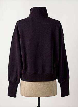 Hanorac elasticitate mâneci lungi negru SCOTCH & SODA femeie