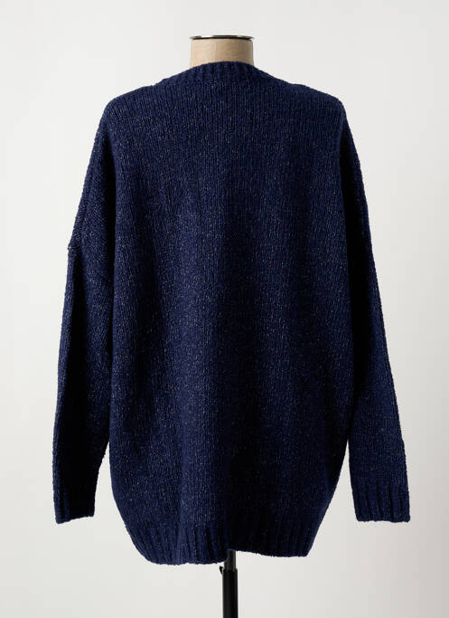 Vestă cu mâneci lungi albastru YERSE femeie