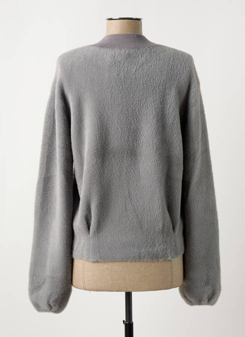 Vestă cu mâneci lungi gri YAYA femeie