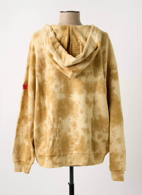 Hanorac cu glugă bej ME369 femeie