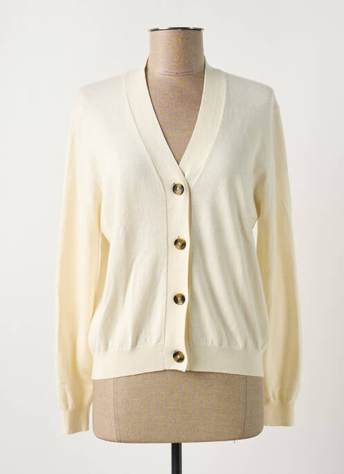 Vestă cu mâneci lungi bej JARDIN PRIVÉ femeie