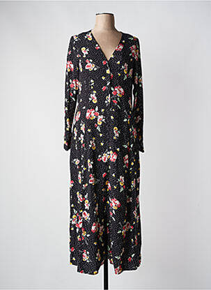 Rochie lungă mâneci lungi mâneci lungi negru YERSE femeie