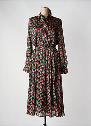 Rochie lungă negru IDANO femeie