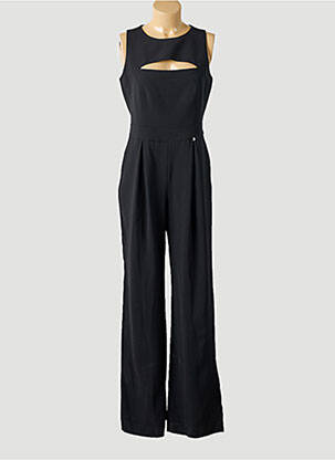 Salopetă-pantalon țesătură crep fără mâneci negru KOCCA femeie