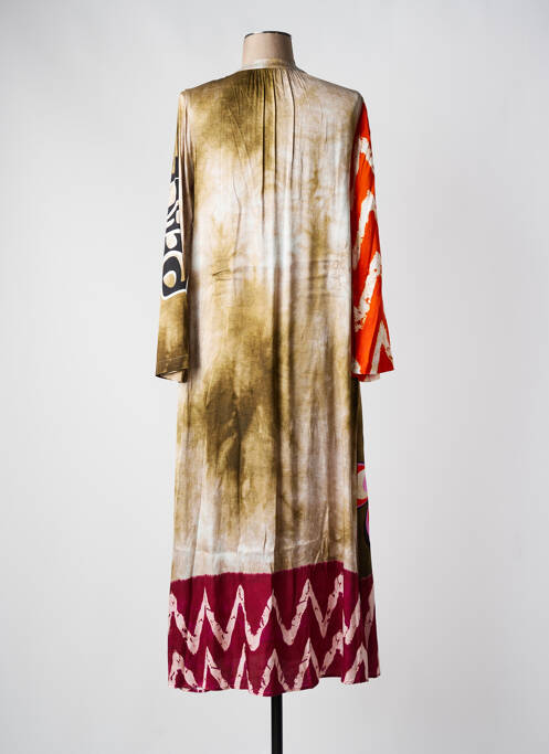 Rochie lungă bej GRACE femeie