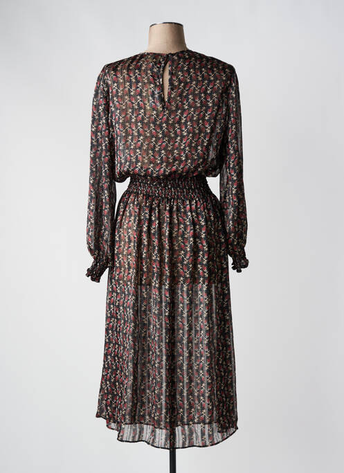 Rochie lungă negru TOUPY femeie