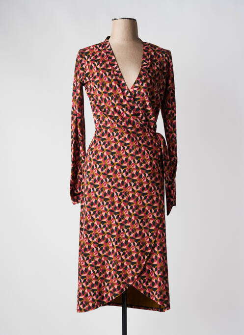 Rochie midi roz ZILCH femeie