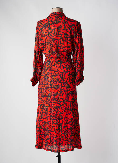 Rochie lungă portocaliu LA PETITE FRANCAISE femeie