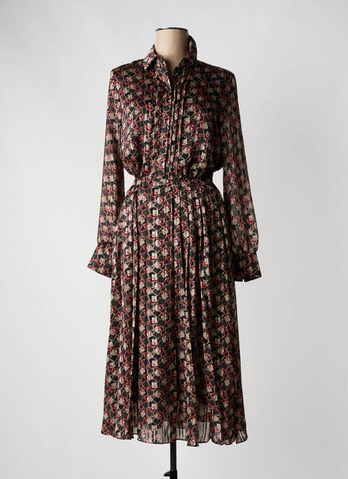 Rochie lungă negru IDANO femeie