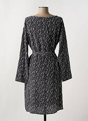Rochie midi croială fluidă mâneci lungi negru HARTFORD femeie