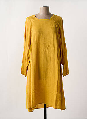 Rochie midi galben AMERICAN VINTAGE femeie