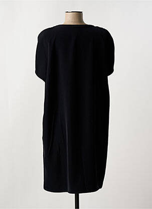 Rochie scurtă mâneci scurte mâneci scurte negru IDANO femeie