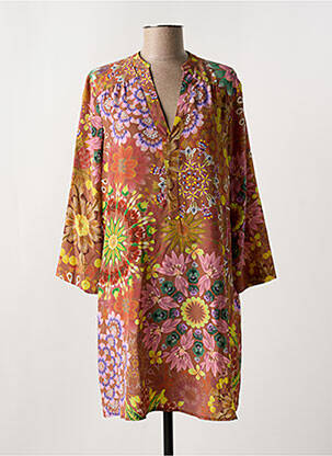 Rochie midi maro MOMONI femeie