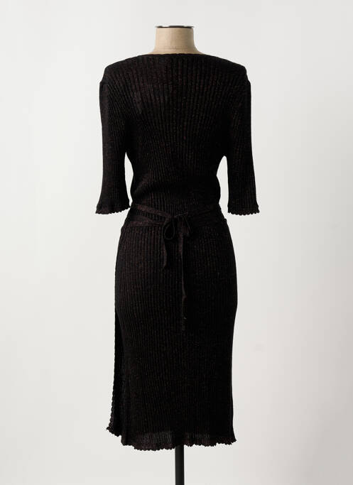 Rochie midi negru LA PETITE ETOILE femeie