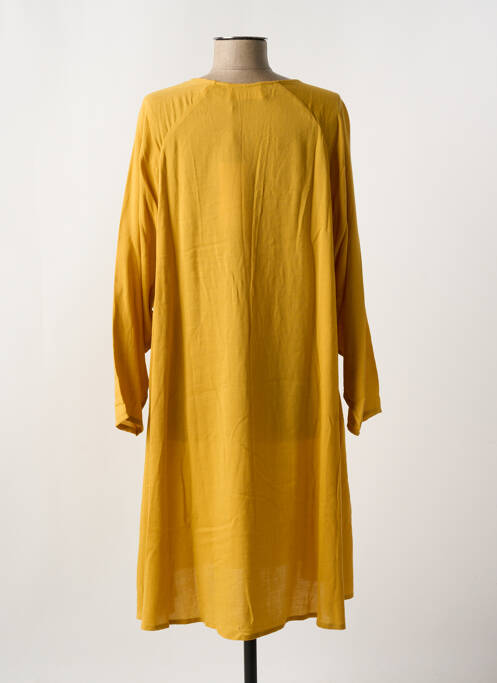 Rochie midi galben AMERICAN VINTAGE femeie