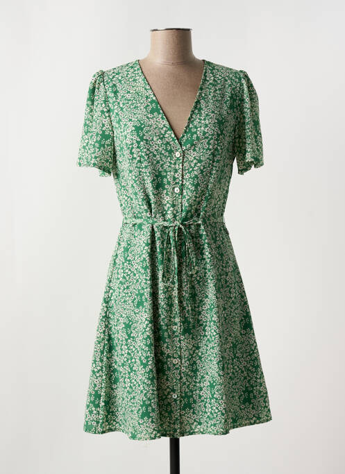 Rochie scurtă verde FREEMAN T.PORTER femeie