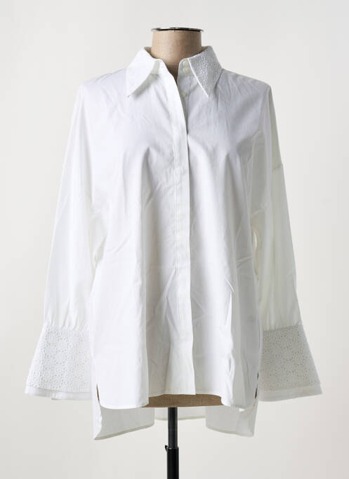 Tunică mâneci lungi alb HANA SAN femeie