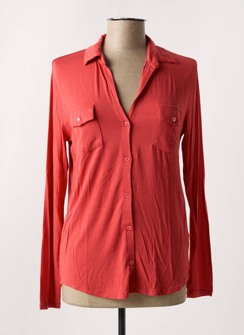 Cămașă portocaliu MAJESTIC FILATURES femeie