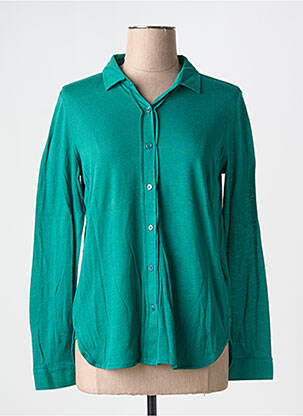 Cămașă verde MAJESTIC FILATURES femeie