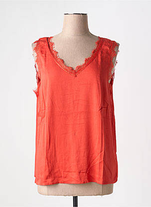 Top portocaliu CREAM femeie