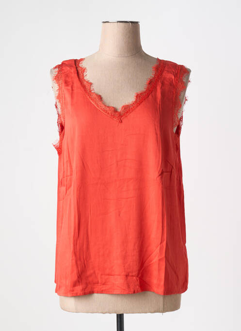 Top portocaliu CREAM femeie