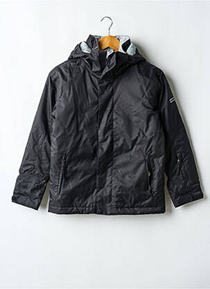 Parka buzunare cu glugă negru QUIKSILVER băiat