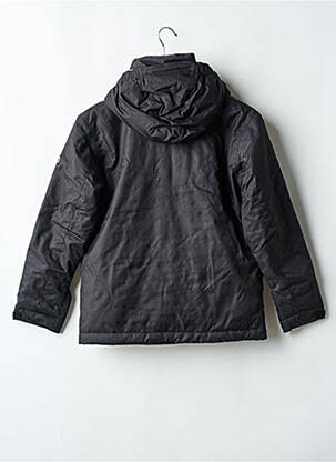 Parka buzunare cu glugă negru QUIKSILVER băiat
