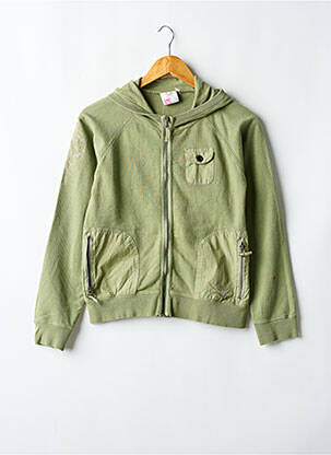 Jachete casual croială dreaptă verde ROXY fată